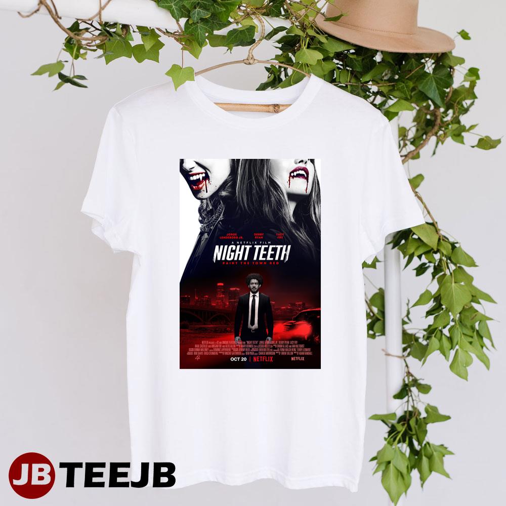 Night Teeth Jorge Lendeborg Jr Debby Ryan Movie Unisex T-Shirt