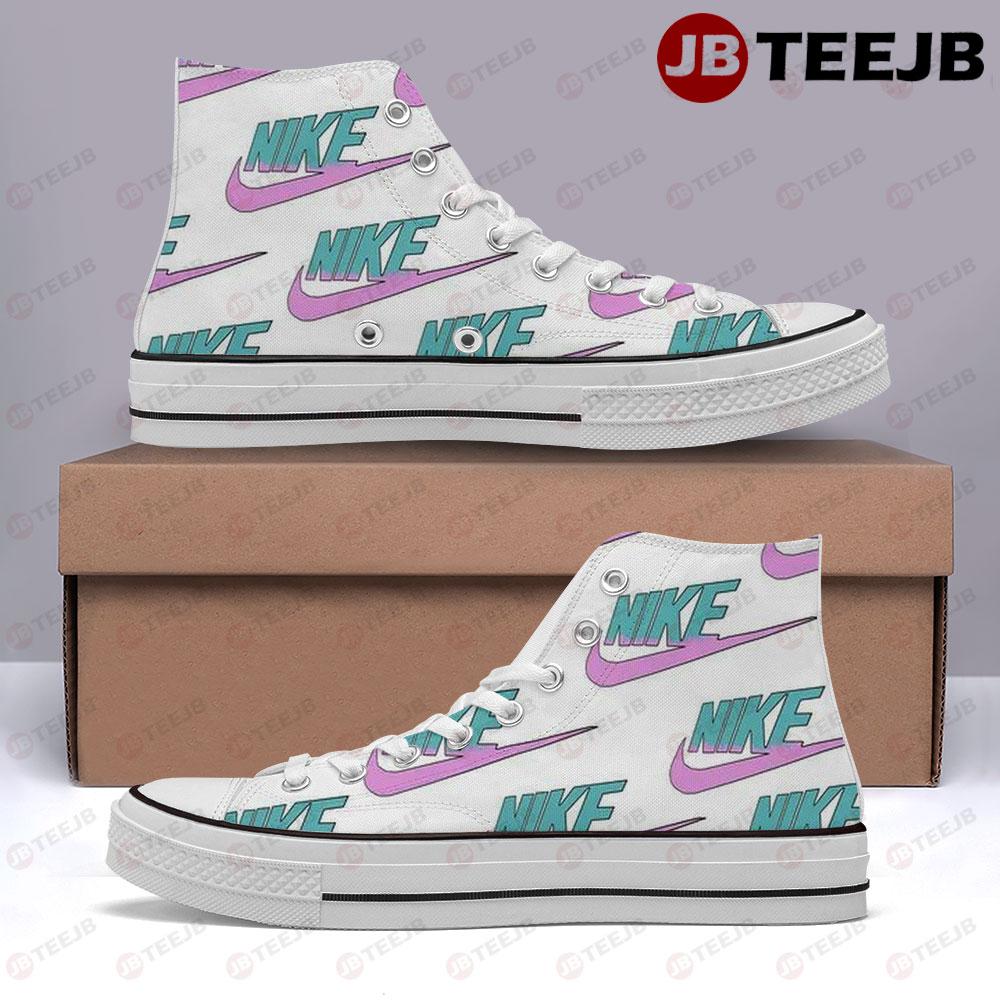 Nike Pattern Version 01 High Top Retro Canvas Shoes
