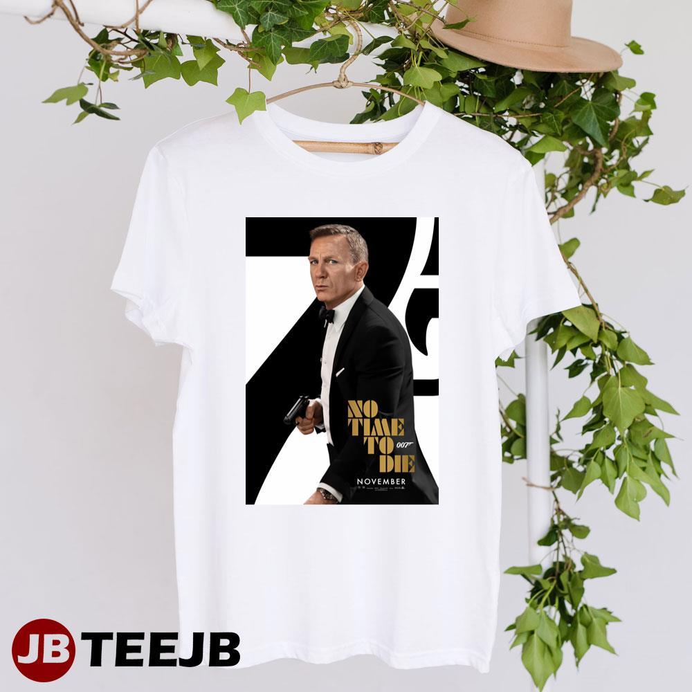 No Time To Die James Bond Daniel Craig Film TeeJB Unisex T-Shirt