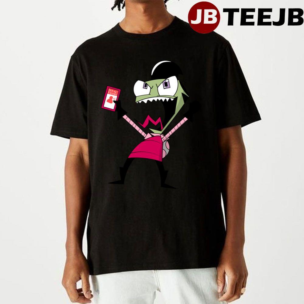 On Social Media Invader Zim TeeJB Unisex T-Shirt