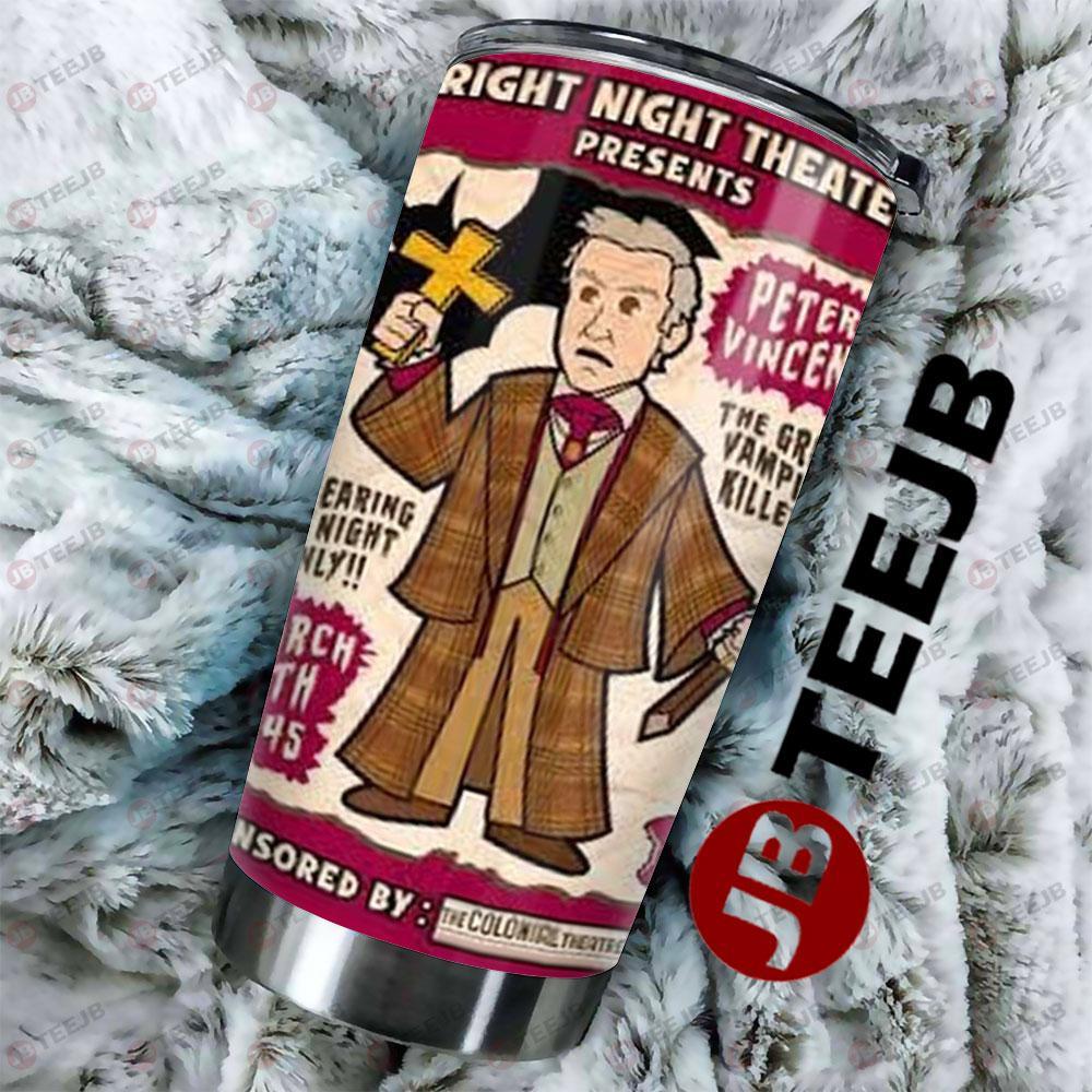 Peter Vincent Fright Night Halloween TeeJB Tumbler