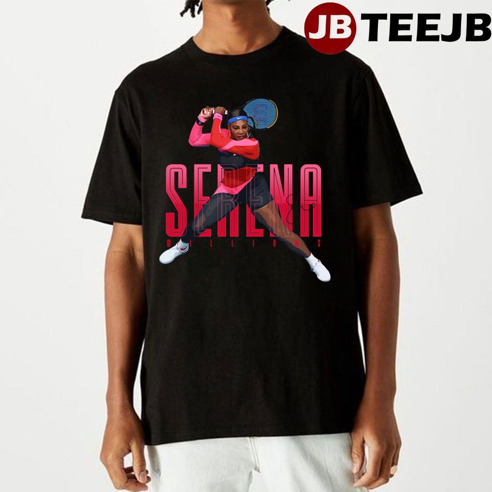 Pink Logo Serena Williams TeeJB Unisex T-Shirt