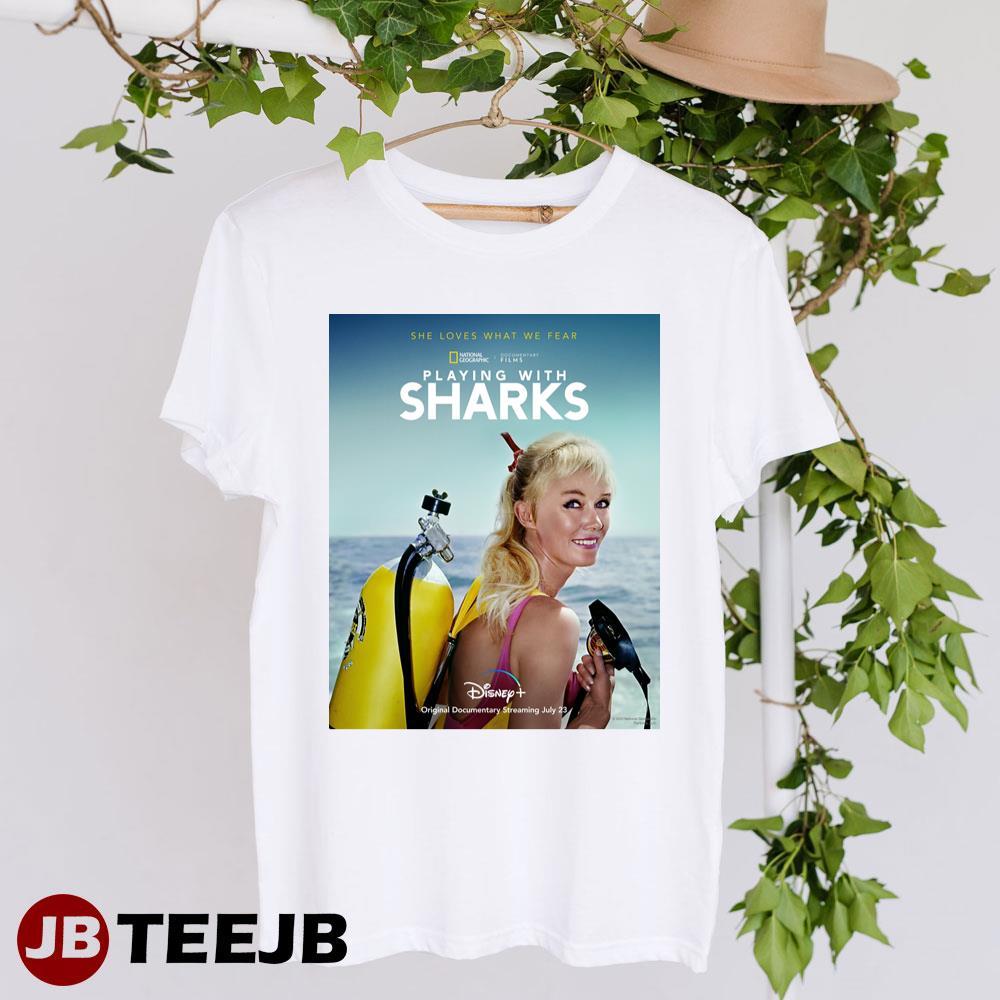 Playing With Sharks Valerie Taylor National Geographic Movie TeeJB Unisex T-Shirt