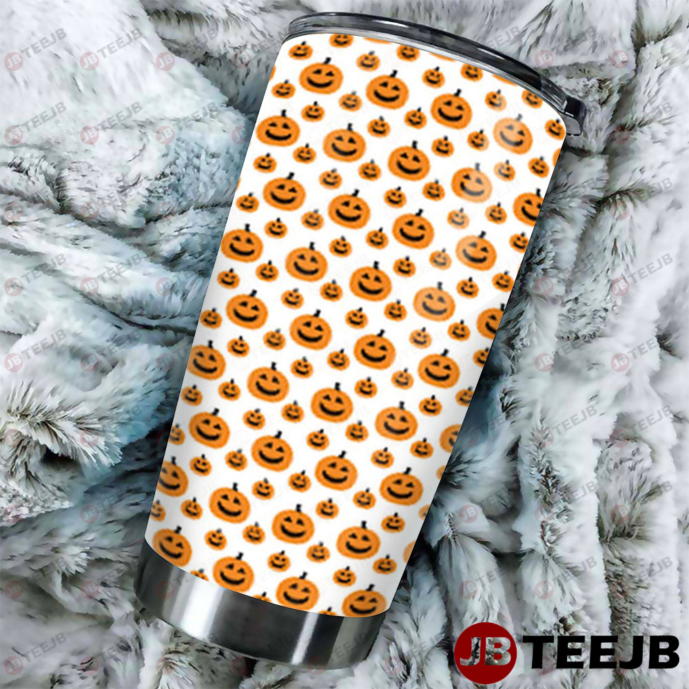 Pumpkins Halloween Pattern 025 Tumbler