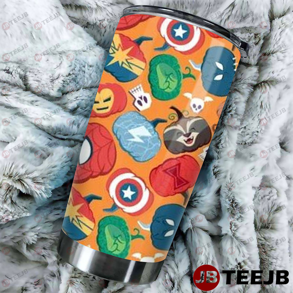 Pumpkins Halloween Pattern 062 Tumbler