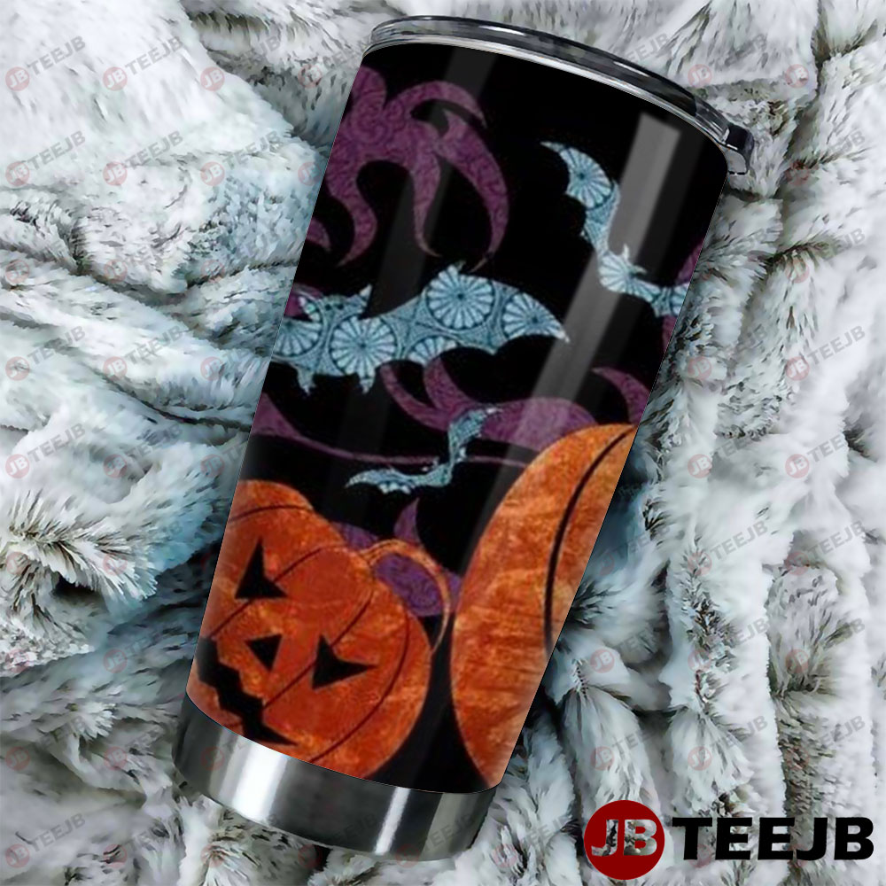 Pumpkins Halloween Pattern 094 Tumbler