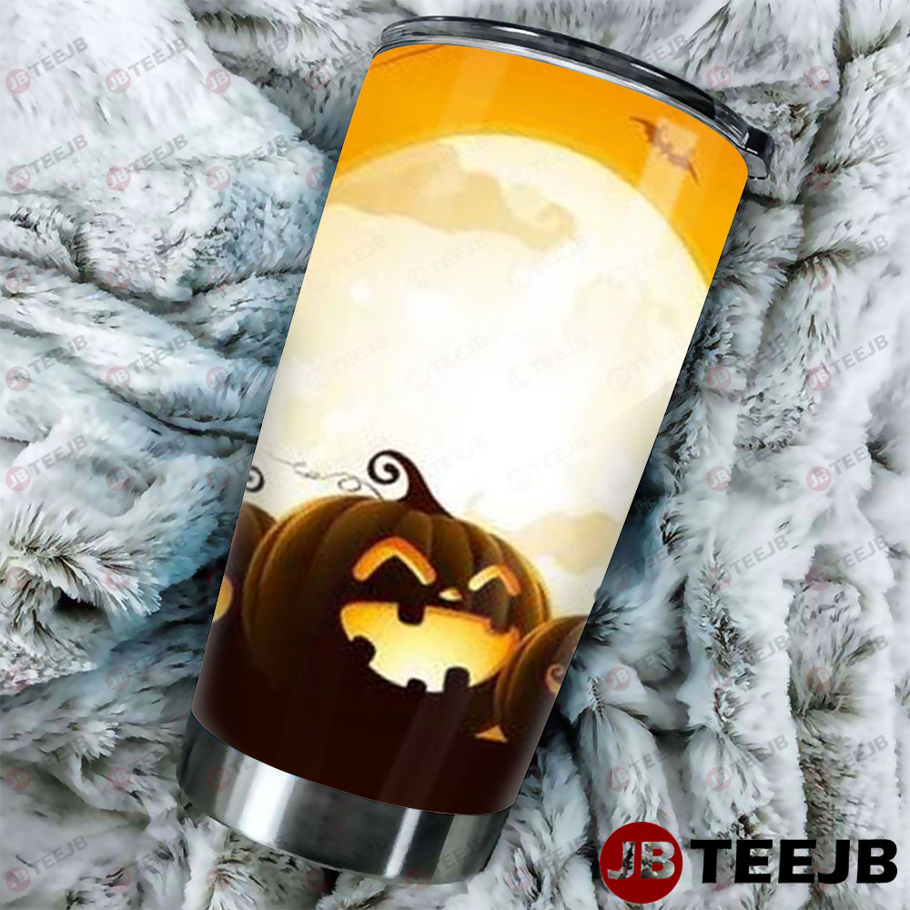 Pumpkins Halloween Pattern 170 Tumbler