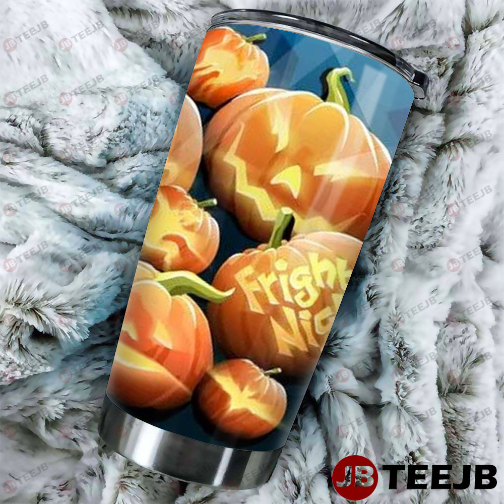 Pumpkins Halloween Pattern 271 Tumbler