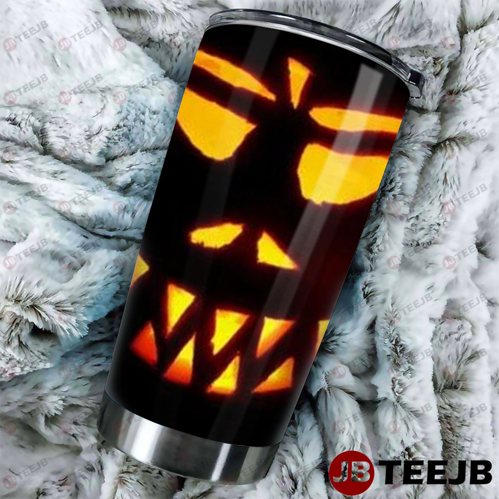 Pumpkins Halloween Pattern 396 Tumbler