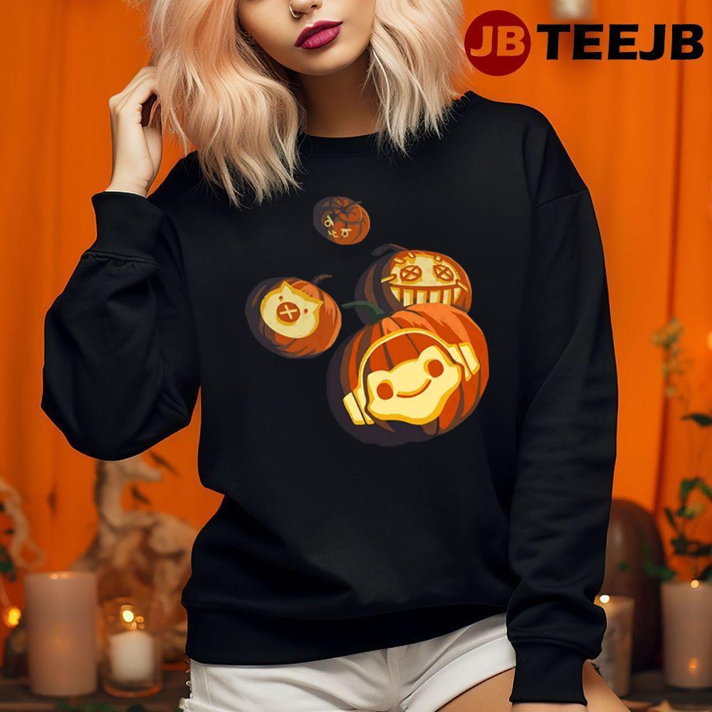 Pumpkins Sonic The Hedgehog Halloween TeeJB Unisex Sweatshirt