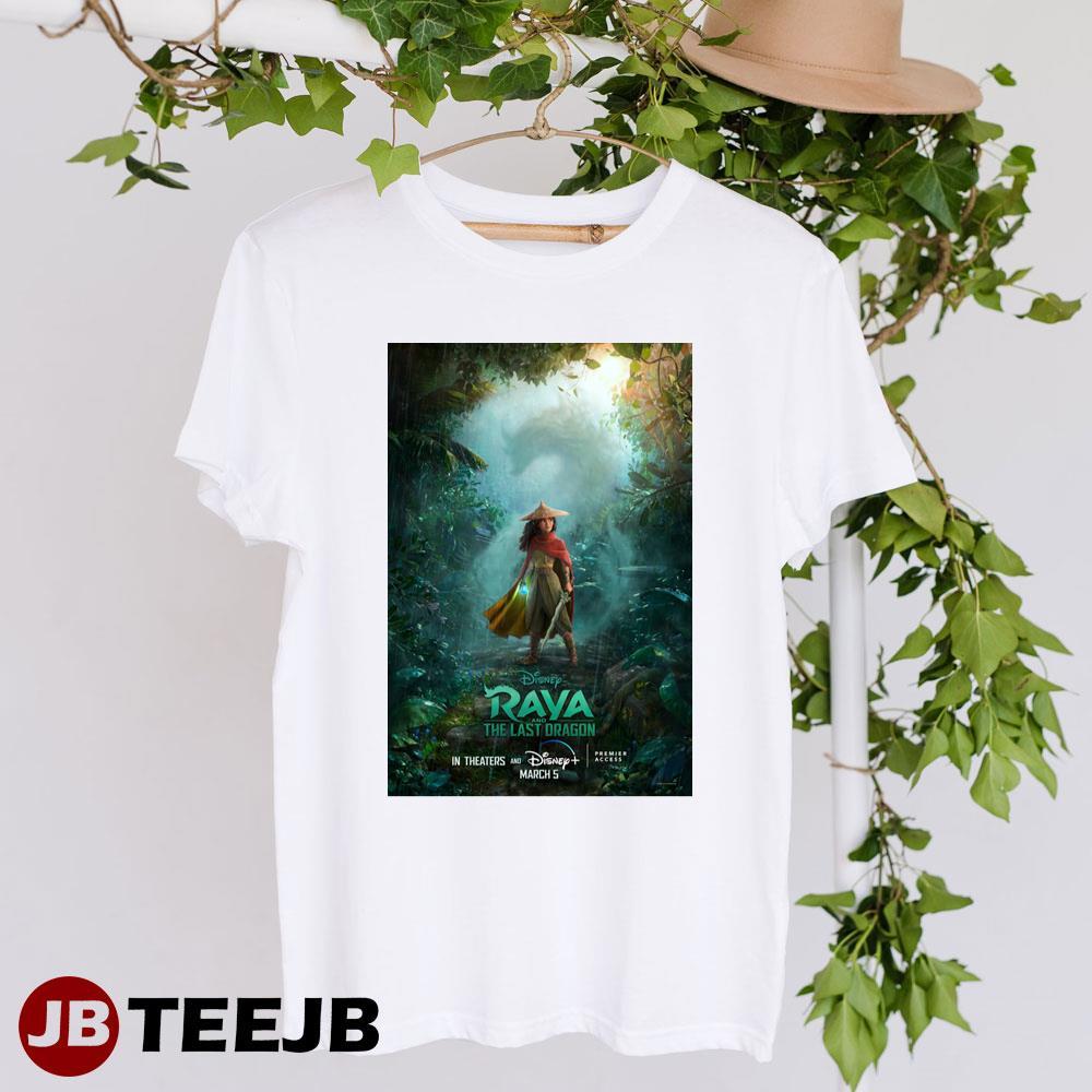 Raya And The Last Dragon Kelly Marie Tran Awkwafina MovieArt TeeJB Unisex T-Shirt