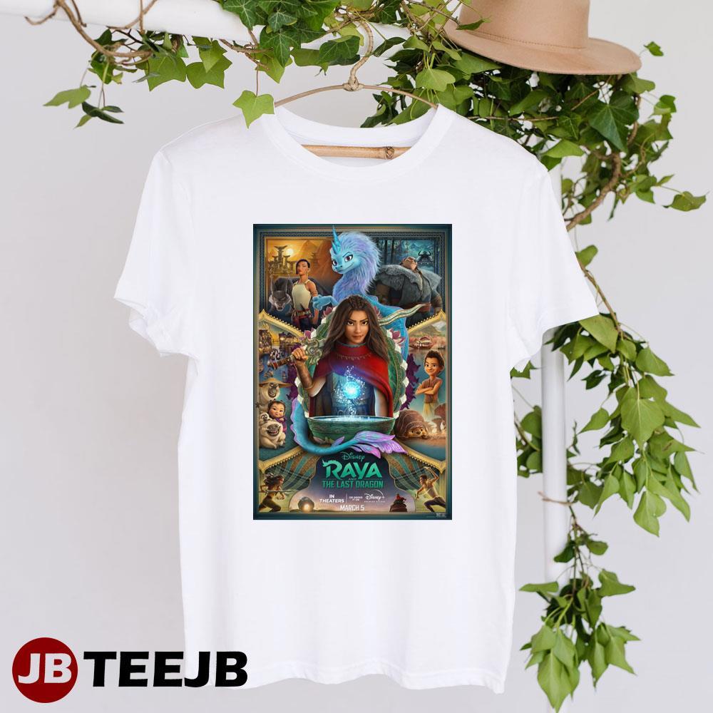 Raya And The Last Dragon Kelly Marie Tran Awkwafina TeeJB Unisex T-Shirt