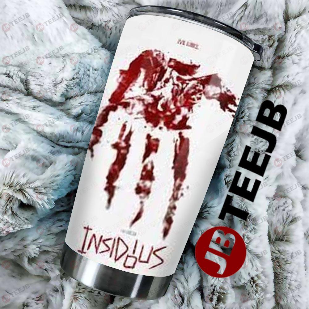 Red Hand Horror Insidious Halloween TeeJB Tumbler