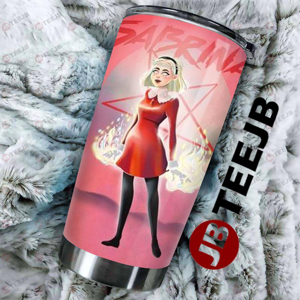 Red Star Chilling Adventures Of Sabrina Halloween TeeJB Tumbler