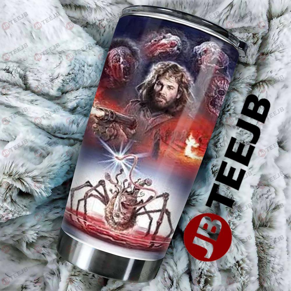 Red Style Macready The Thing Halloween TeeJB Tumbler