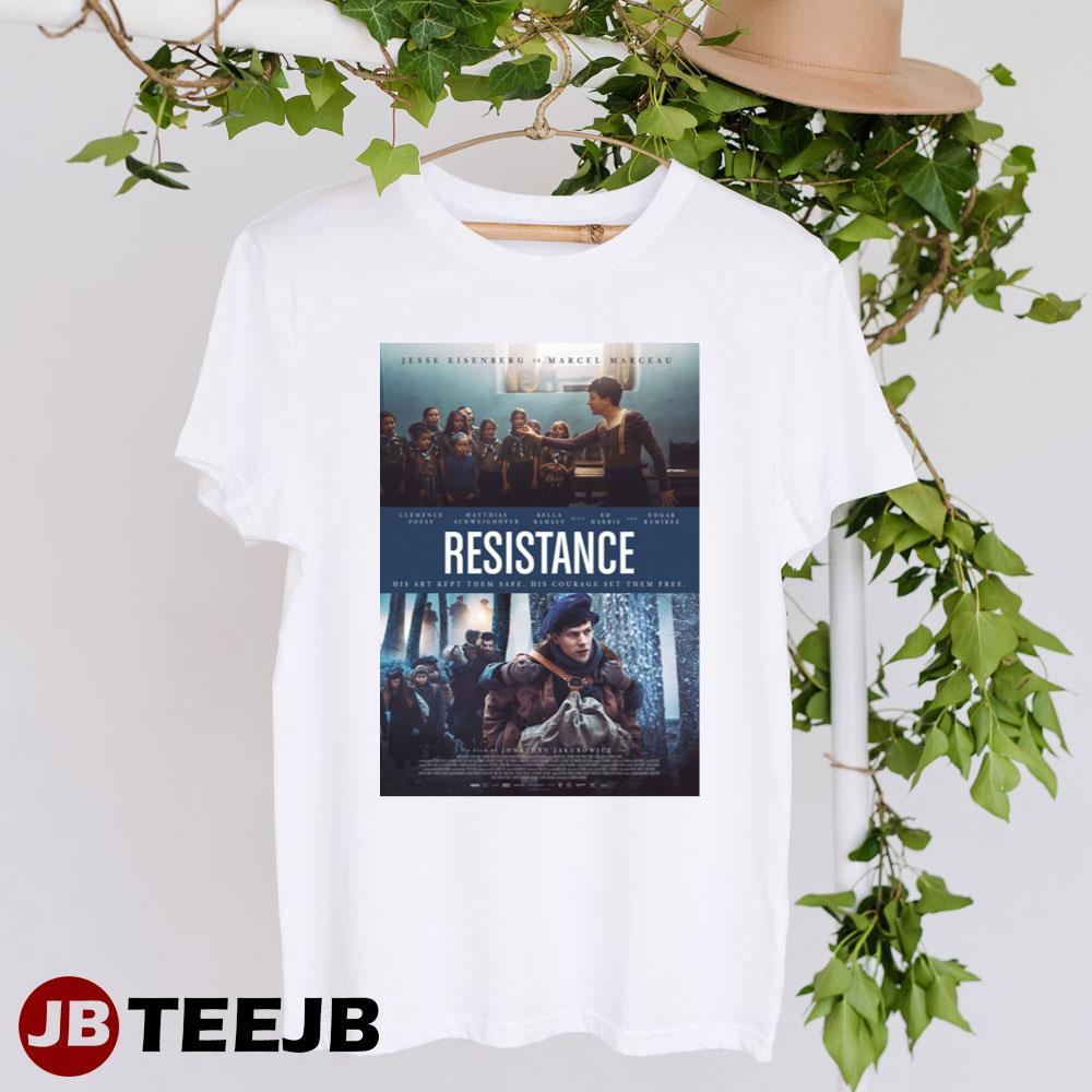 Resistance Jesse Eisenberg Marcel Marceau TeeJB Unisex T-Shirt