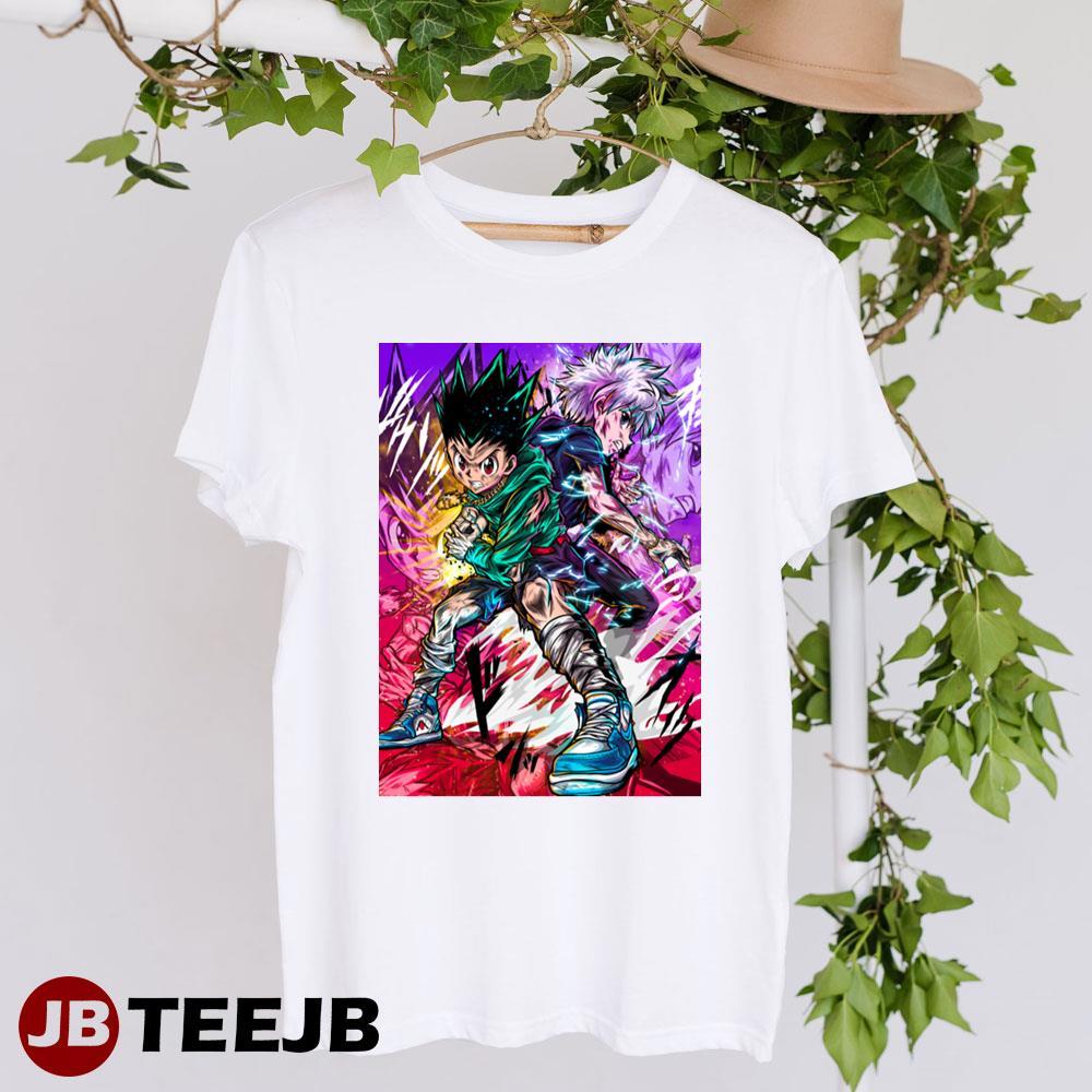 Retro Art Color Killua And Gon Hunter × Hunter TeeJB Unisex T-Shirt