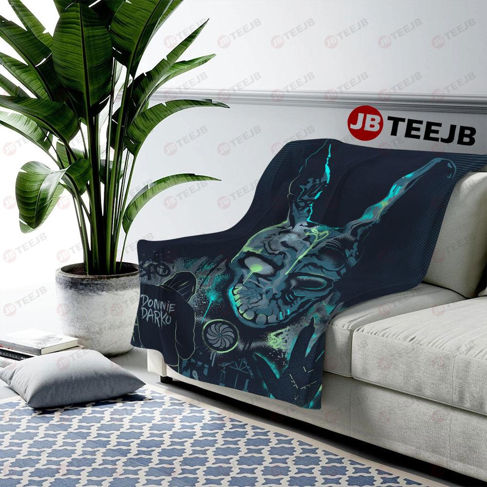 Retro Movie Donnie Darko Halloween TeeJB US Cozy Blanket