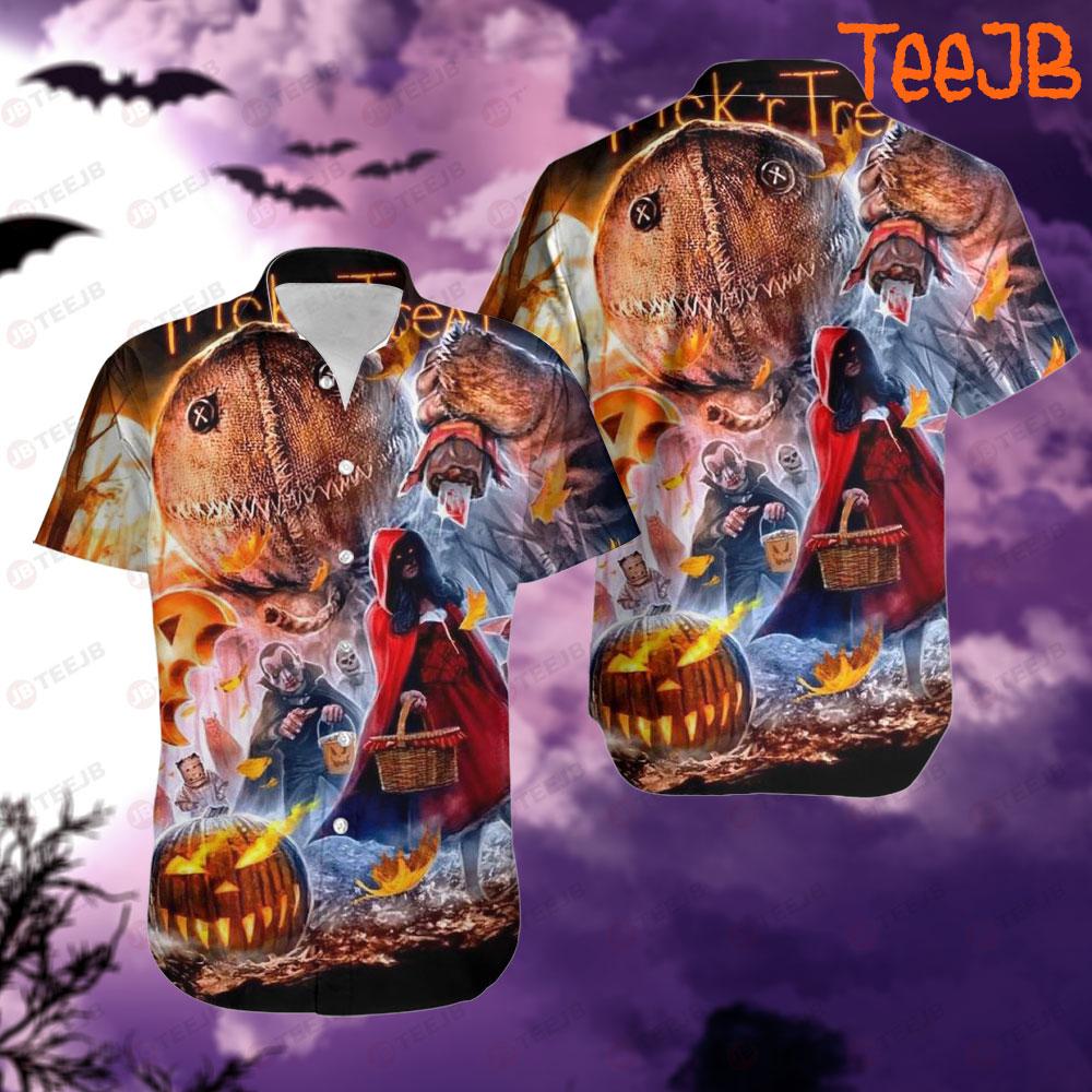 Retro Movie Trick ‘R Treat Halloween TeeJB Hawaii Shirt