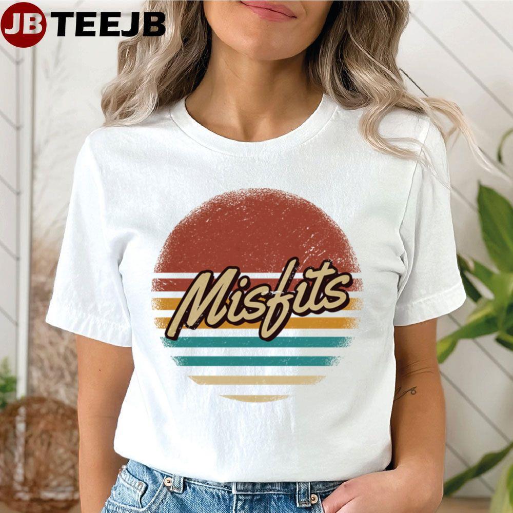 Retro Style Circle Misfits TeeJB Unisex T-Shirt