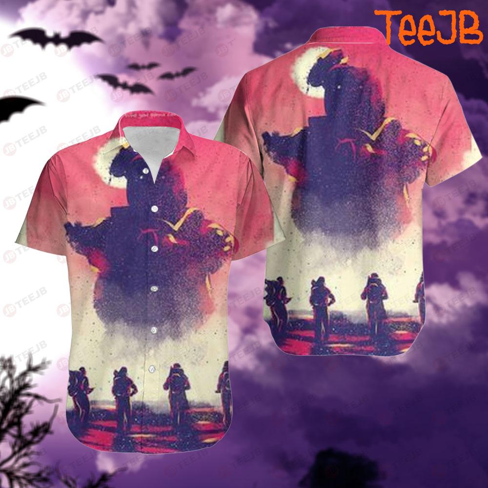 Retro Style Ghostbusters Movie Halloween TeeJB Hawaii Shirt