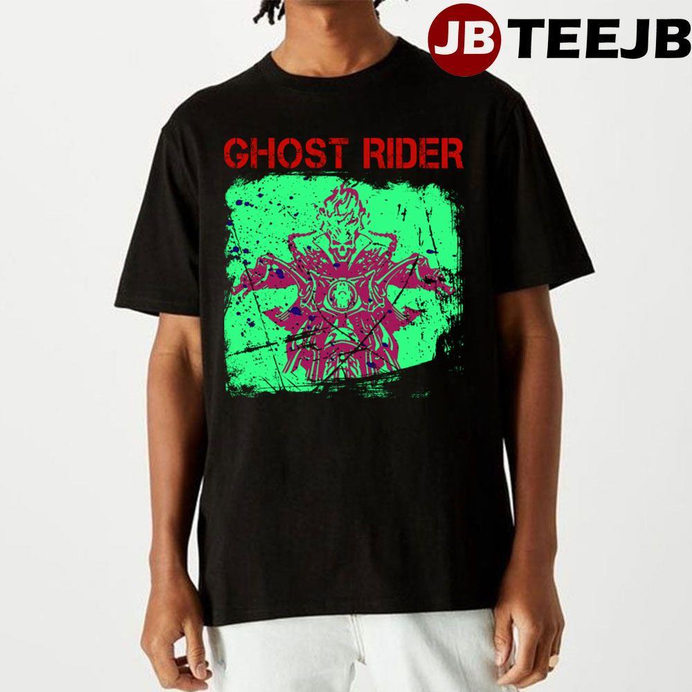 Retro Superhero Ghost Rider TeeJB Unisex T-Shirt