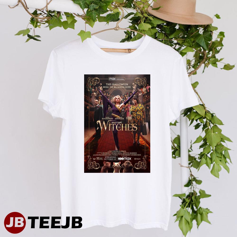 Roald Dahl The Witches Anne Hathaway Octavia Spencer Design TeeJB Unisex T-Shirt