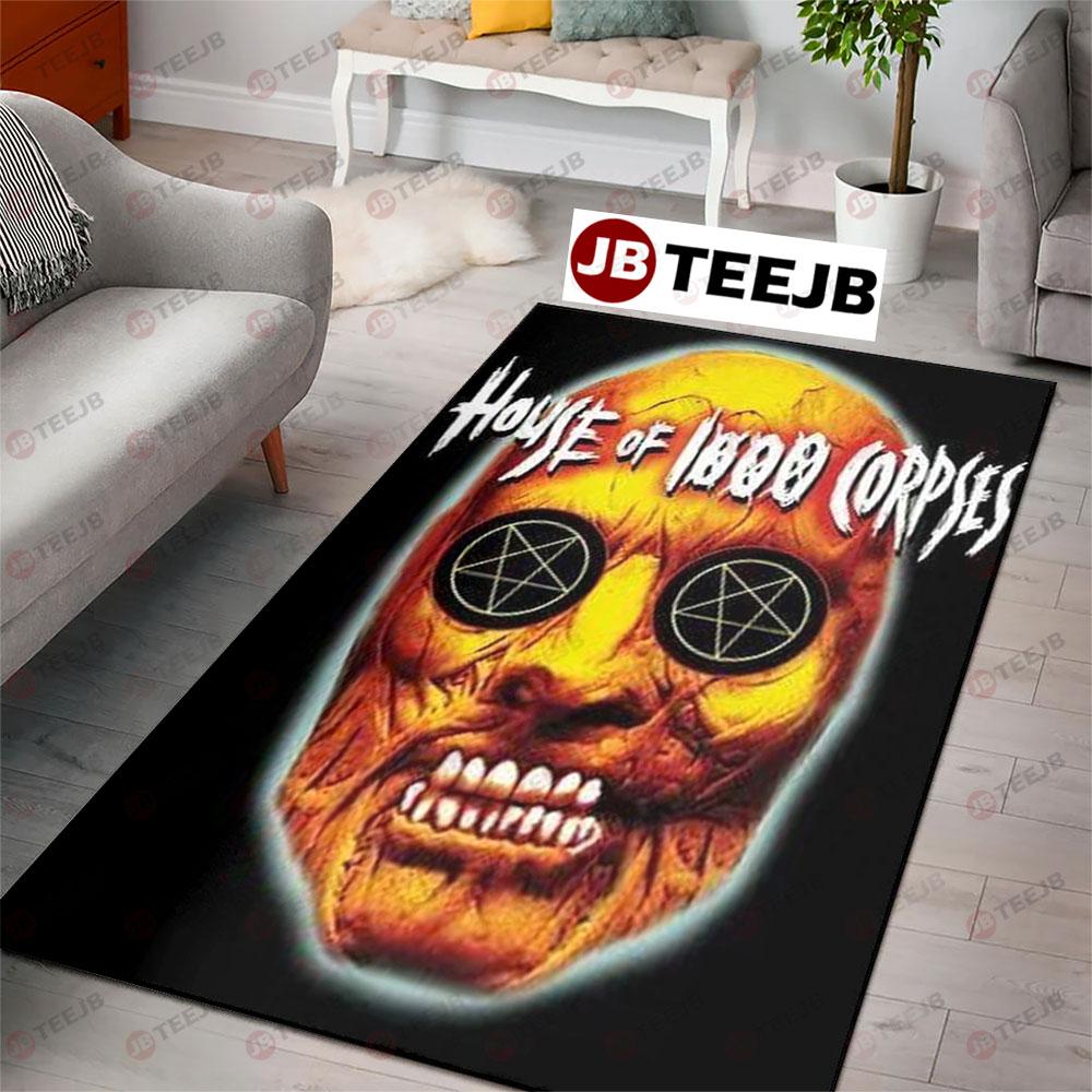 Rob Zombie House Of 1000 Corpses Halloween TeeJB Rug Rectangle
