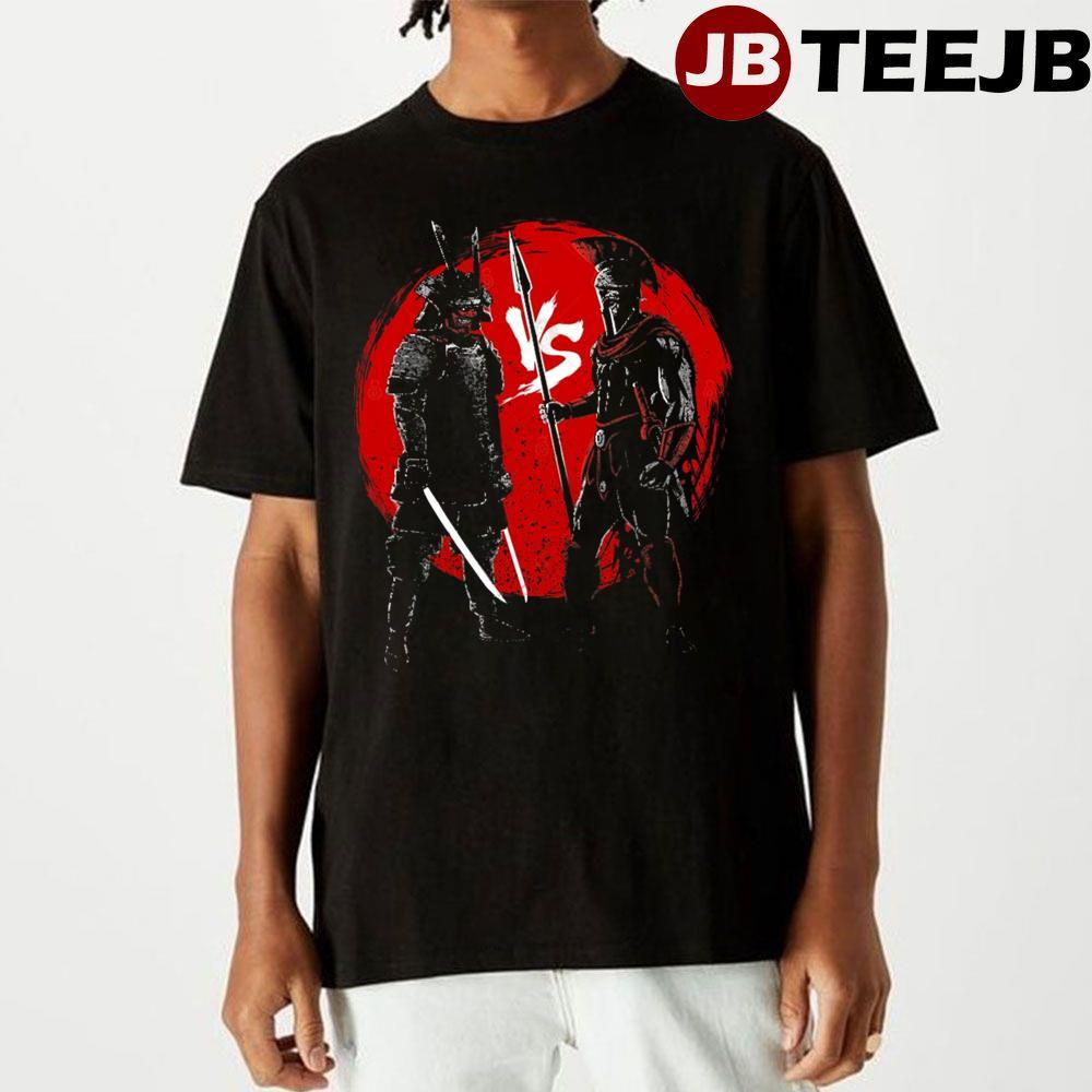 Samurai With Gladiator TeeJB Unisex T-Shirt