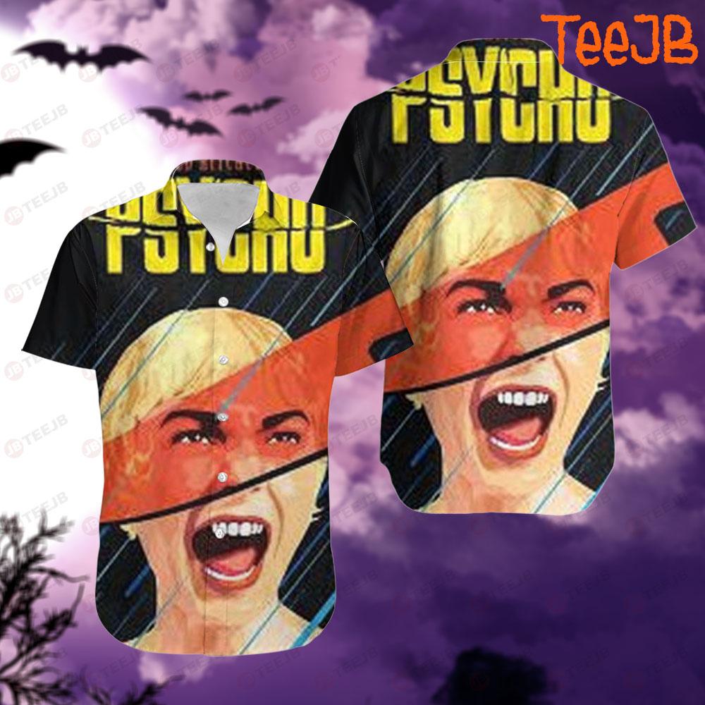 Scary Marion Crane Psycho Halloween TeeJB Hawaii Shirt