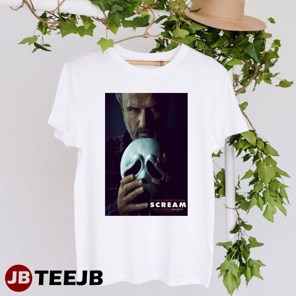 Scream 5 David Arquette Dewey Riley Movie TeeJB Unisex T-Shirt