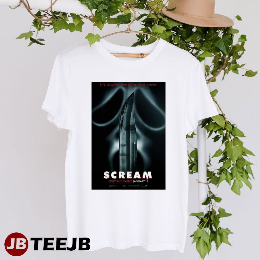 Scream Neve Campbell Courteney Cox Movie TeeJB Unisex T-Shirt