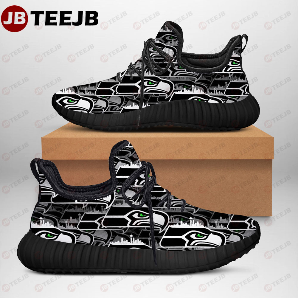 Seattle Seahawks 25 American Sports Teams Lightweight Reze Shoes