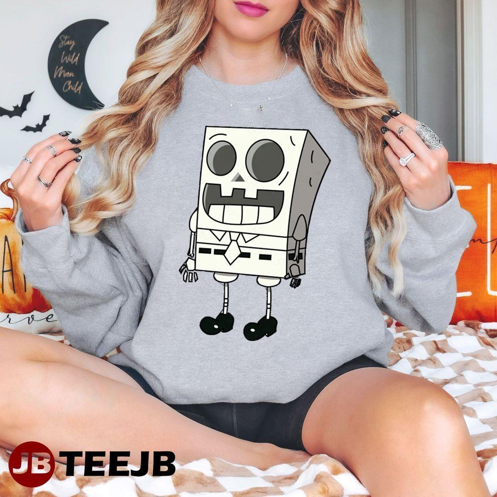 Skelebobs Quarepants Halloween TeeJB Unisex Sweatshirt