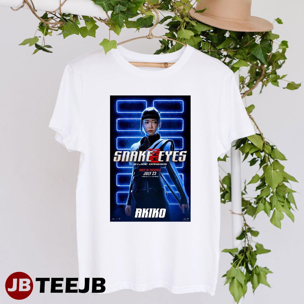 Snake Eyes Gi Joe Origins Akiko Haruka Abe Movie TeeJB Unisex T-Shirt