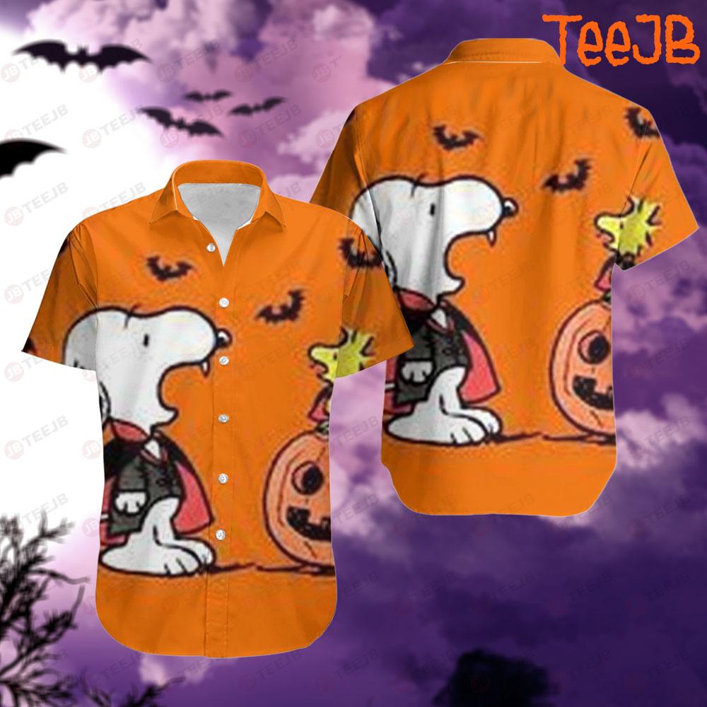 Snoopbat It’s The Great Pumpkin Charlie Brown Halloween TeeJB Hawaii Shirt