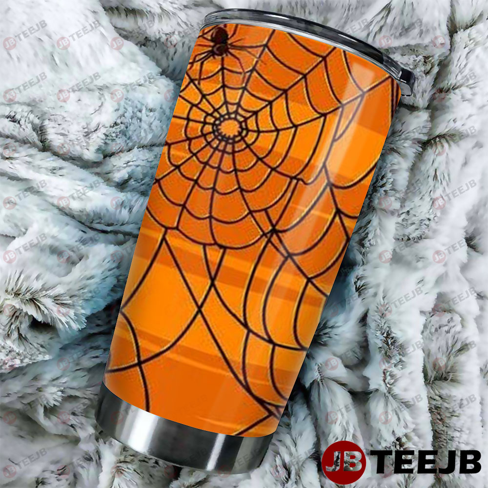 Spiders Halloween Pattern 146 Tumbler