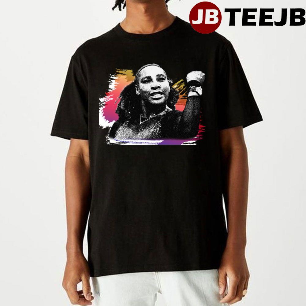 Sport Paint Serena Williams TeeJB Unisex T-Shirt