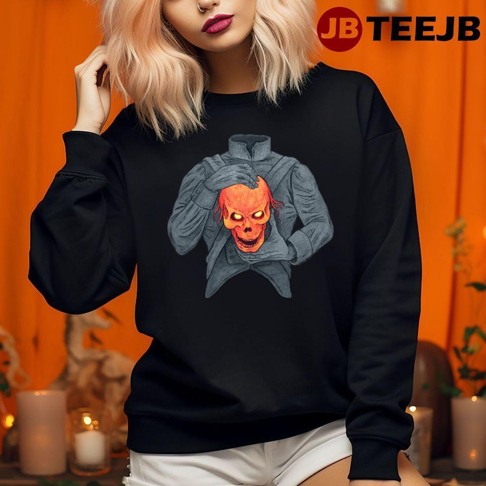 The Headless Horseman Sleepy Hollow Happy Halloween TeeJB Unisex Sweatshirt