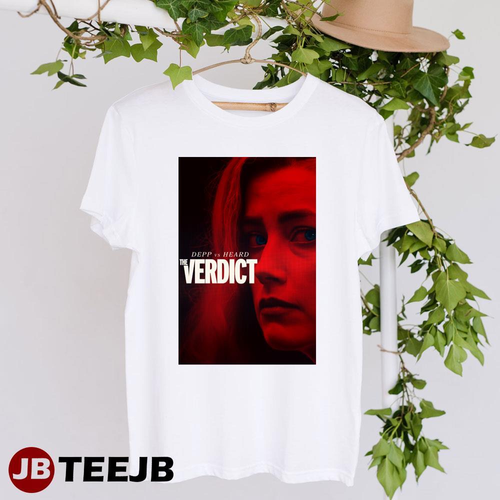 The Verdict Depp V Heard 2023 Movie TeeJB Unisex T-Shirt