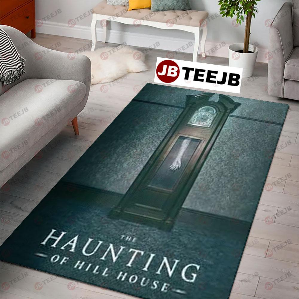 Timepiece The Haunting Of Hill House Halloween TeeJB Rug Rectangle