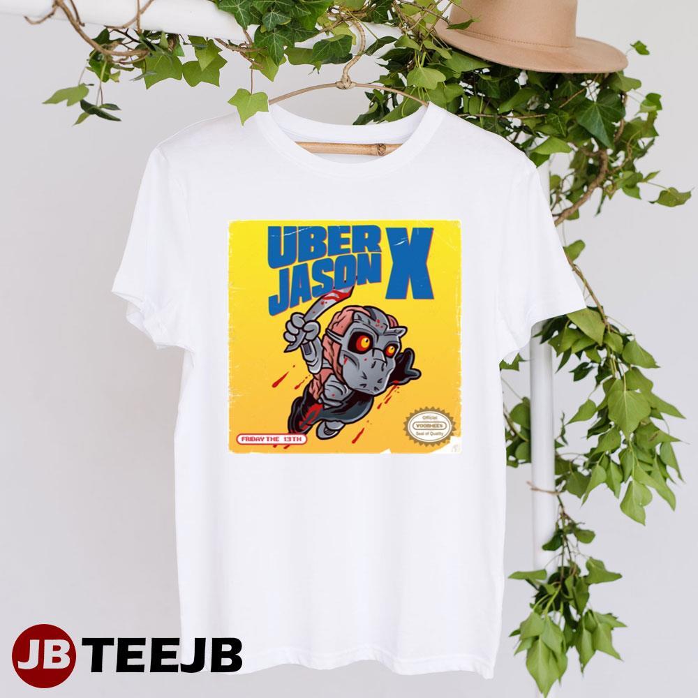 Uber Jason X Nes Cover Super Mario Halloween TeeJB Unisex T-Shirt