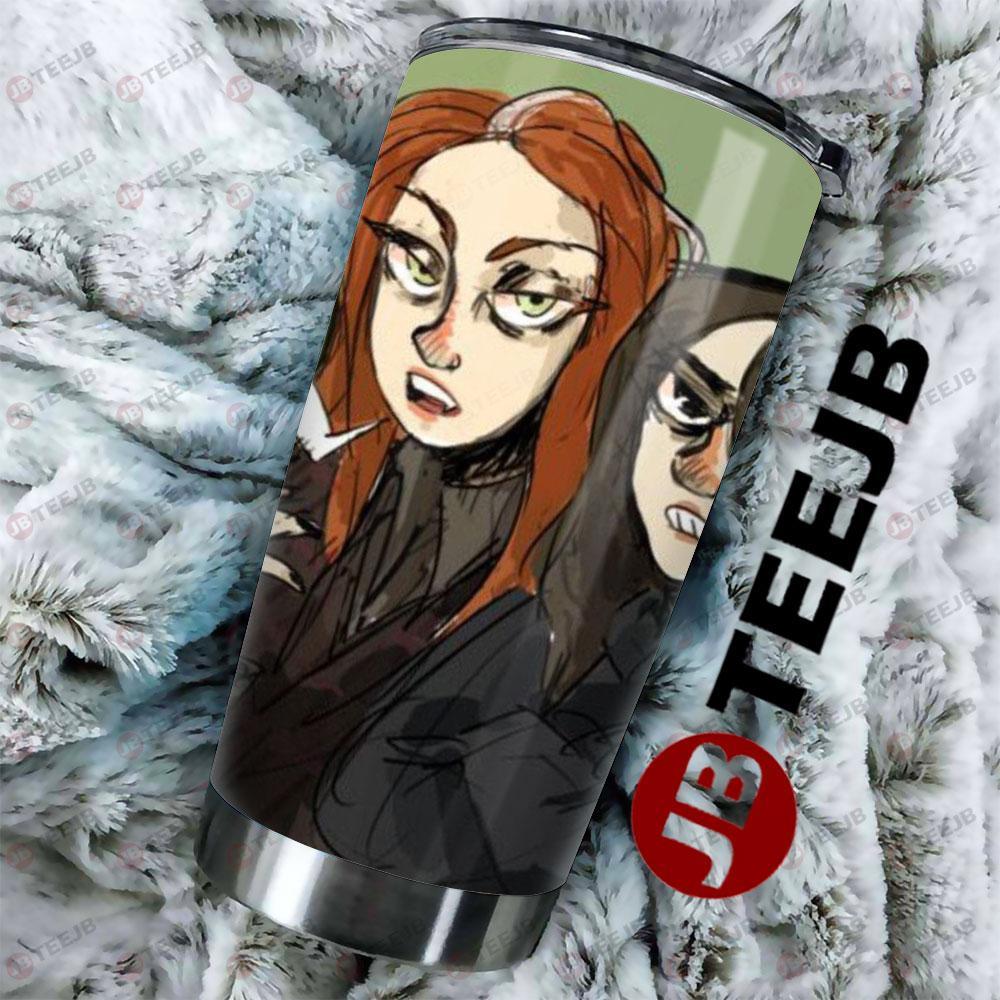 Ugry Girl Ginger Snaps Halloween TeeJB Tumbler