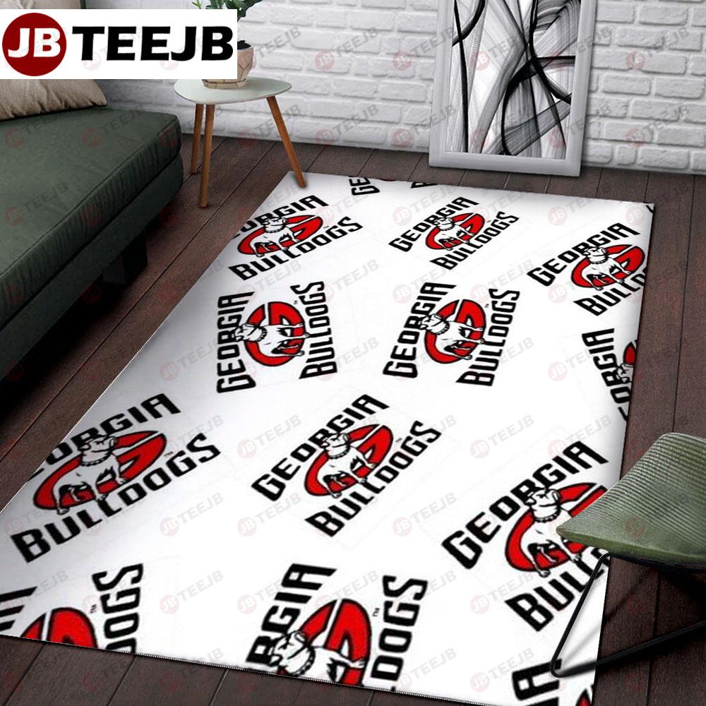 University Of Georgia 26 American Sports Teams TeeJB Rug Rectangle