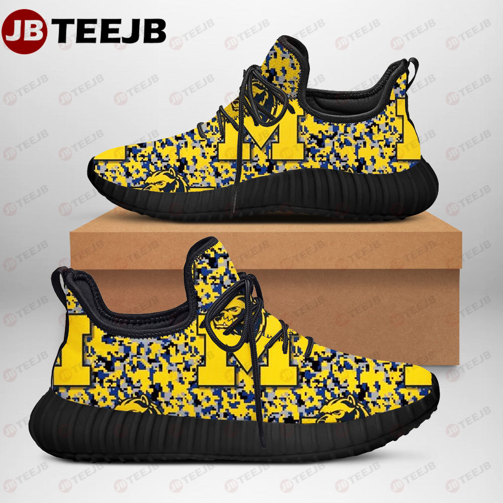 University Of Michigan Wolverines 23 American Sports Teams Lightweight Reze Shoes