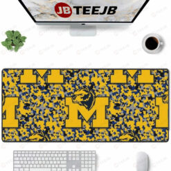 University Of Michigan Wolverines 23 American Sports Teams Mouse Pad