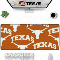 University Of Texas Longhorns 24 American Sports Teams Mouse Pad