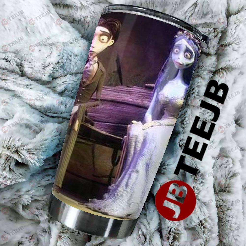 Victor Van Dort And Emily Corpse Bride Halloween TeeJB Tumbler