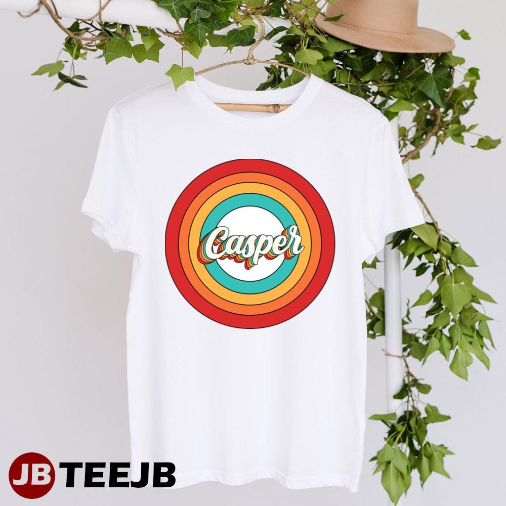 Vintage Circle Casper Happy Halloween TeeJB Unisex T-Shirt