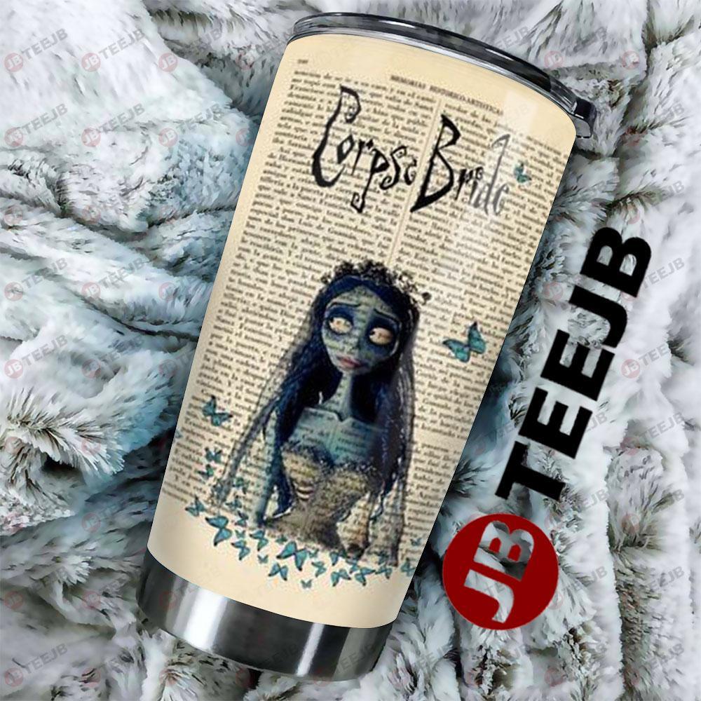 Vintage Fanart Corpse Bride Halloween TeeJB Tumbler